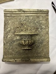 Set A 4 Neoclassical Architectural Wall Plex Fact, Stone Plastic Earned Column