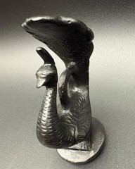Cast Metal Burmese Style Peacock Trinket Figurine Decoration Weight
