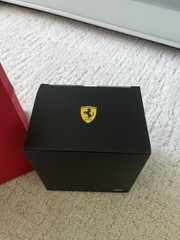 Ferrari Official Empty Mug Gift Box & Red Shopping Bag Packaging Only