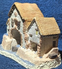 DAVID WINTER QUAYSIDE 1980 Vintage village Home Decor LTD Orig First Produced