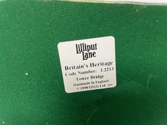 Lilliput Lane Tower Bridge from Britain’s Heritage Collection (Imperfect)
