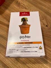 Hallmark Keepsake Ornament 2025 Harry Potter Mandrake Potted Plant Magic Sound