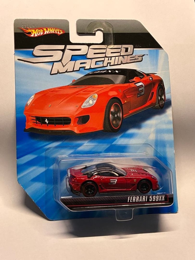 Hot Wheels Speed Machines Ferrari 599XX Diecast Model Unopened New