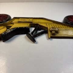 Vintage Sexton Cast Metal Iron Yellow Auto Wall Art Decoration Hanging Plaque