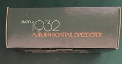 1983 Ceramic Avon 1932 Auburn Boattail Speedster Handcrafted Original Packaging