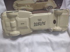 Avon VTG 1984 Ceramic Model 1937 Classic Car Cord Original Box Ceramarte Brazil