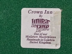 Vintage 1988 Lilliput Lane Crown Inn, Handmade in Cumbria United Kingdom.