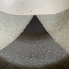IKEA Serving Bowl Speckled Black Gray White Triangle by IKEA Sweden #12011 Rare
