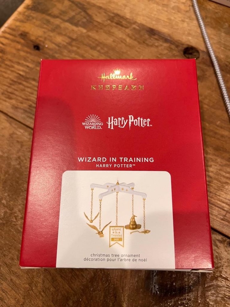 Hallmark Keepsake Ornament Harry Potter Wizard in Training Baby’s Christmas 2021