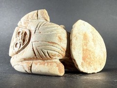 MUSEUM QUALITY ANCIENT PRE COLUMBIAN STONE CARVED TAINO STATUE FIGURINE C 900AD
