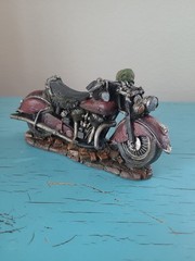 Vintage 1949 Motorcycle Resin Replica Figurine Popular Impots
