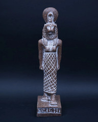 Authentic Ancient Egyptian Antiquities Sekhmet Black Granite Statue Egyptian BC
