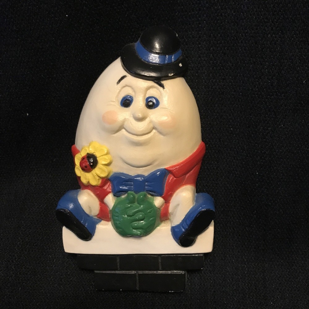 Vintage Burwood Productions Humpty Dumpty Wall Plaques #3220