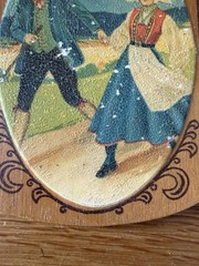 3 Vintage Norwegian Wood Wall Hangings – Bread boards 7” Made In Norway