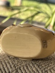 TAI Whale Trinket Box 1990’s 90’s Carved