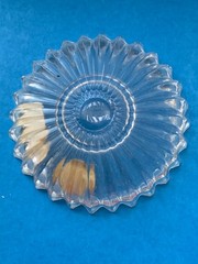 Vintage Bleikristall 24% Lead Crystal Western Germany Trinket Dish Hofbauer 1983