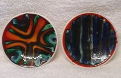 🔶️SGND 49 RETRO VINTAGE SPACE AGE POOLE POTTERY PLATE MOD MODERNIST POP ATOMIC