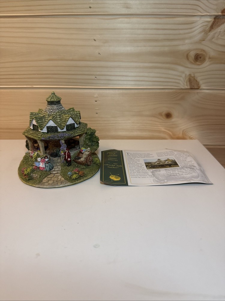 Lilliput Lane Dunster Yarn Market Somerset L2552 2002 Deeds
