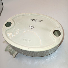 Vintage Fitz & Floyd Ceramic Love Birds Trinket Soap Dish Beige 1978 Japan