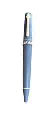 WEDGWOOD Blue Jasperware Ink Pen England New In Box Blue & White