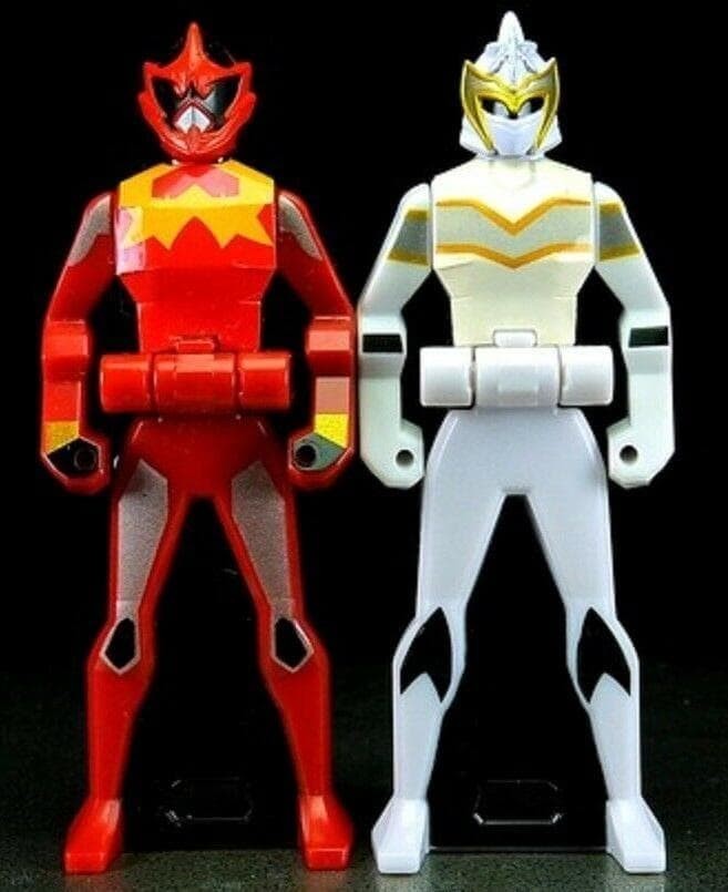 Power Rangers Mystic Force Magiranger Uruzard Fire & Maji Mother Set Gashapon Un