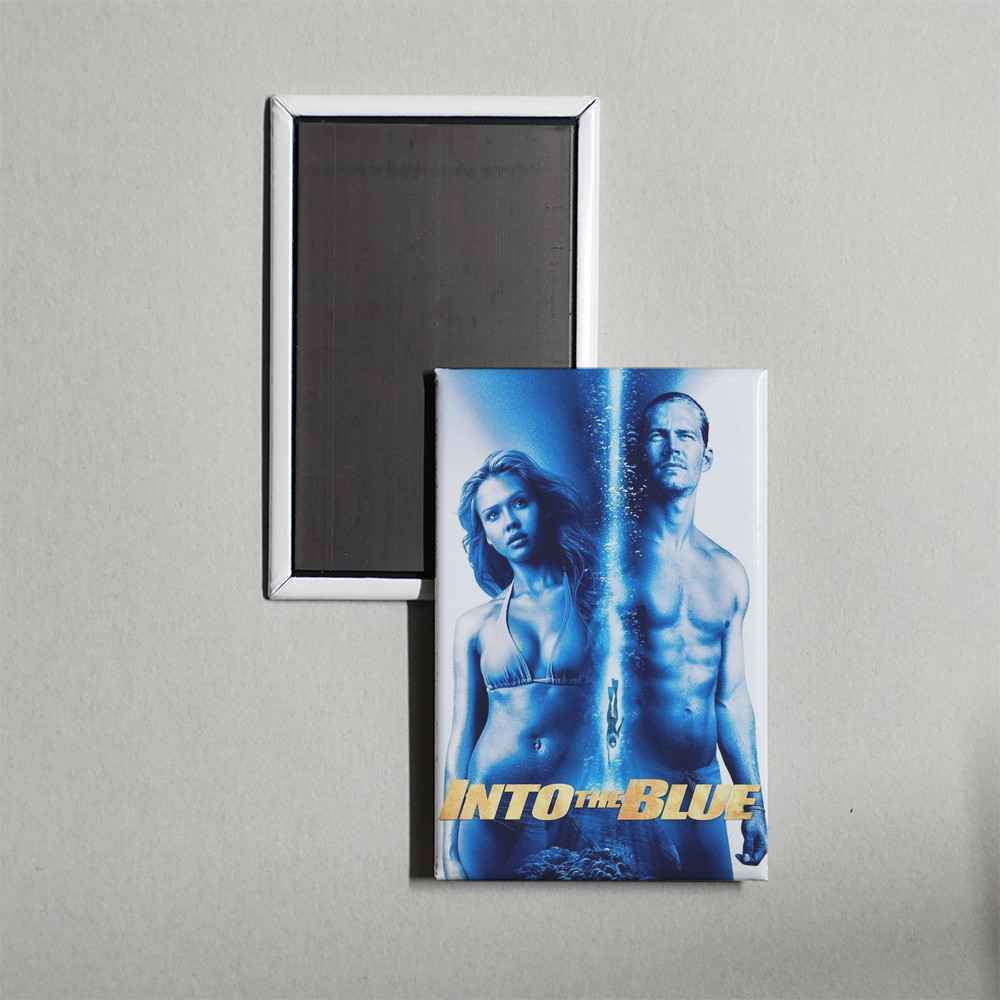 Into the Blue Mini Movie Poster Fridge Locker Magnet