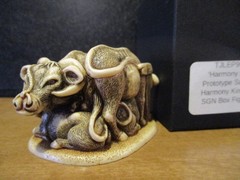 Harmony Kingdom Harmony Bull Prototype Sample Mold Variation Lower Slaughter SGN