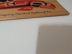 Vtg. Kasilif Fish Co. Woo Plaque Barware Man Cave Decor Sushi Bar