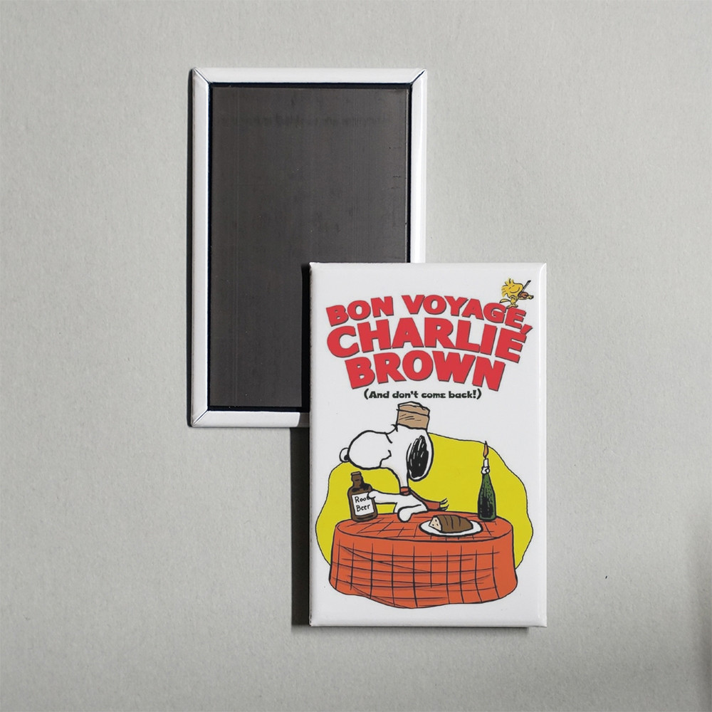 Bon Voyage, Charlie Brown (and Don’t Come Back!) Mini Movie Poster Fridge Magnet