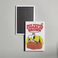 Bon Voyage, Charlie Brown (and Don’t Come Back!) Mini Movie Poster Fridge Magnet