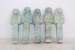 5 Pharaonic Ancient Egyptian Civilization For Queen Tomb Ushabti Shabti Statues