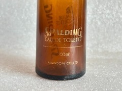 OLD VINTAGE MANDON CO. LTD SPALDING EAU DE TOILETTE PERFUME BOTTLE DECORATIVE,