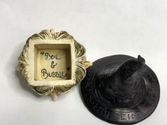 Former Kevin Francis Face Pot Artist Neil Eyre Halloween 4 face wicked witch box