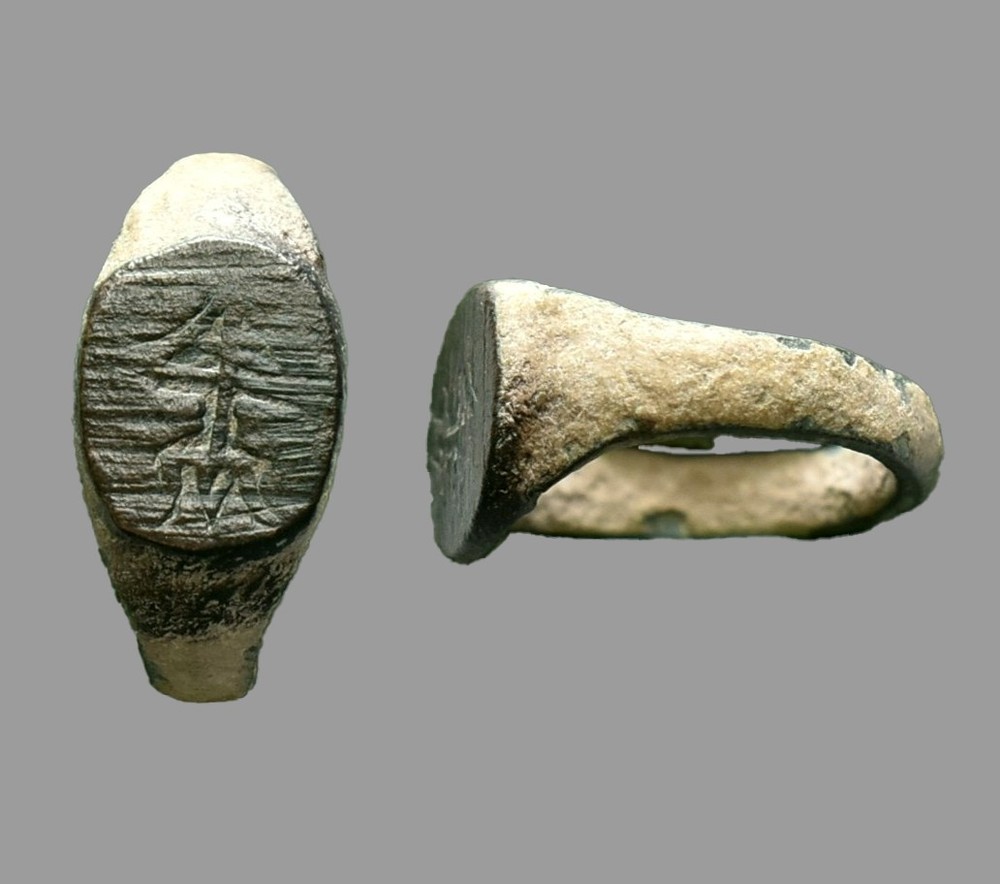 Hellenistic Greek Anchor Signet Ring Seleucid Maritime Symbol 300BC Authentic