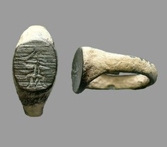 Hellenistic Greek Anchor Signet Ring Seleucid Maritime Symbol 300BC Authentic