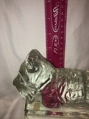 Adorable Vintage Scotty dogs Heavy Glass Bookends Figurines Fun