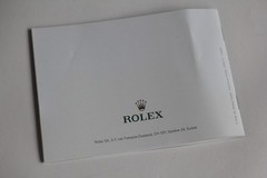 ROLEX Booklet Your Rolex Oyster 2004 booklet (61122)