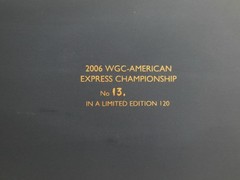 WGC 2006 Amex Golf Championship Wedgwood Blue Jasperware 10″ Golfing Tray #13