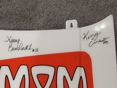 Dale Earnhardt Jr Mom n Pops 1/4 Hood Signed Dale Jr KERRY Kelly EXTREMELY RARE
