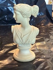Vintage Neoclassical Grand Tour 7 Pc Bust Set
