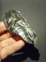 Lower Paleolithic – Fine Acheulean scraper. c.450,000 BP.