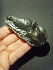 Lower Paleolithic – Fine Acheulean scraper. c.450,000 BP.