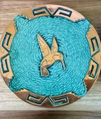 Copper Medicine Plates New World Trading 6” SW