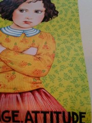 Mary Engelbreit MUST. CHANGE. ATTITUDE. Wall Art 10 3/4″ x 13″ Unframed