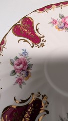 Lot of 2 teacups and 2 saucers of Lady Elizabeth Hudson & Middleton Ltd 1980’s