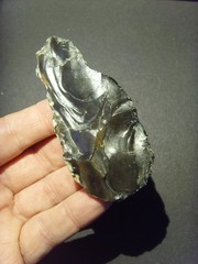 Lower Paleolithic – Fine Acheulean scraper. c.450,000 BP.