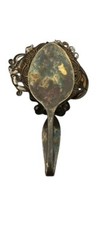 Vintage Unique Art Nouveau Ornate Silver Spoon Hook Wall Decor Victorian