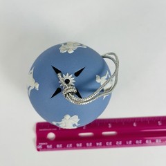 Wedgwood Vintage Poamander Ball with Raised Neoclassical Relief Smells Amazing