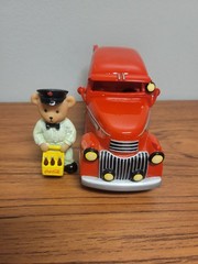 Red Cica Cola Delivery Truck Hamilton Collection Make Mine a Coke Limited Ed.