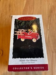 Hallmark Keepsake Ornament Red 1995 Kiddie Car Classics Murray Fire Truck MIB